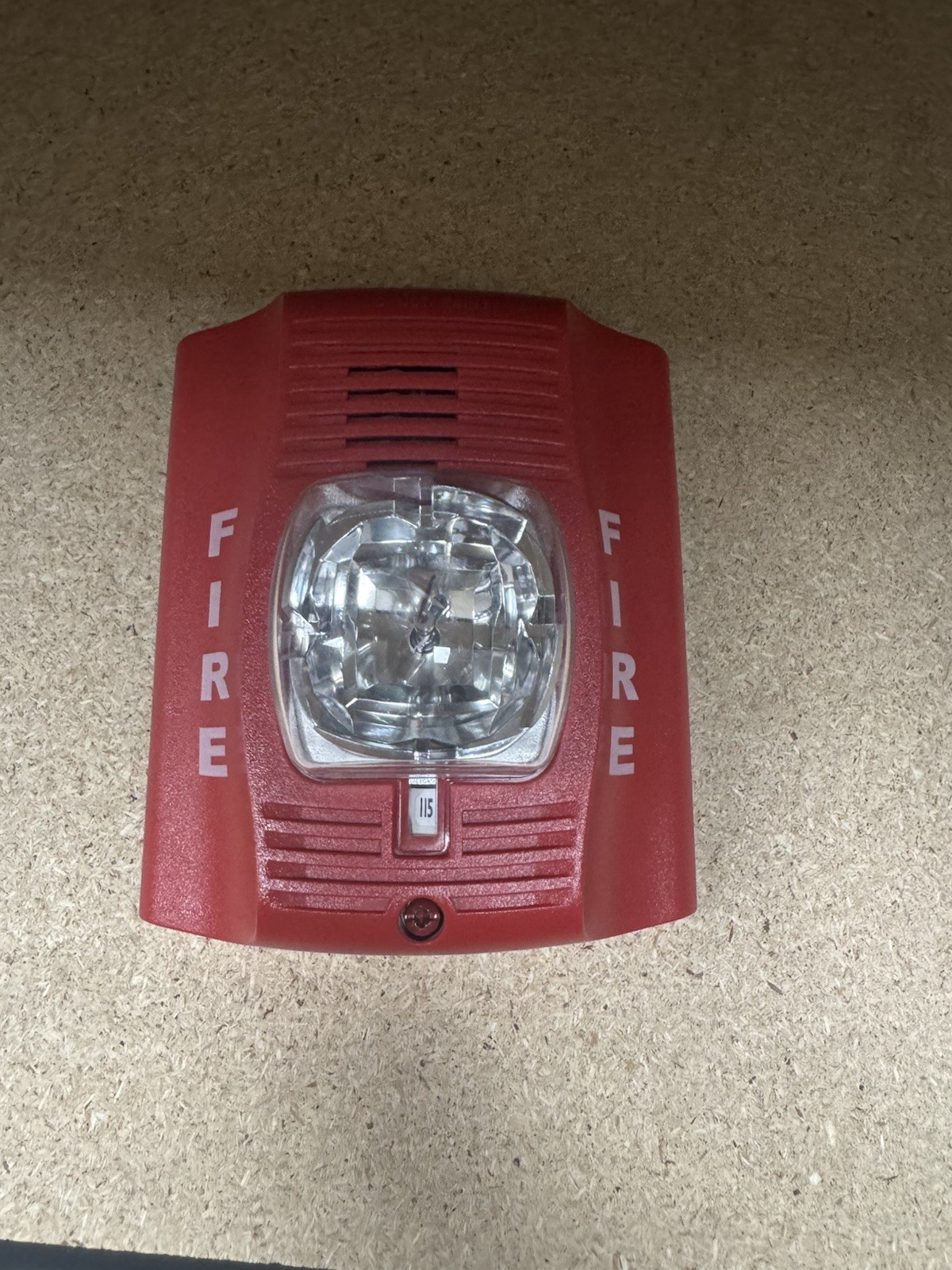 System Sensor P2R Horn Strobe - Red, Wall Mount - FREE SHIPPING!