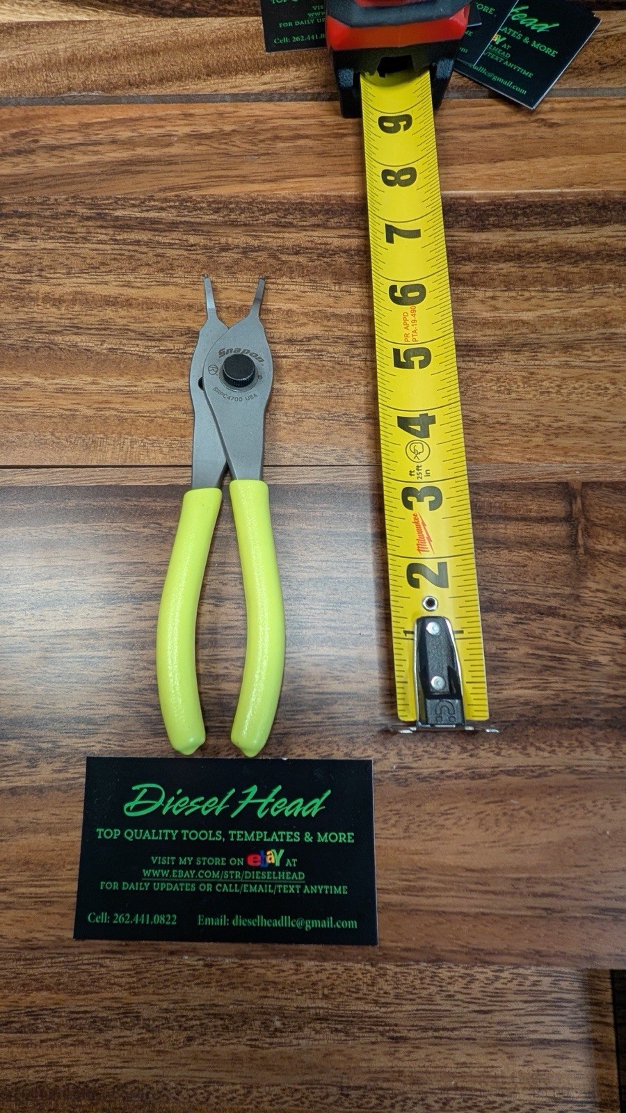*NEW & UNUSED* Snap On Tools SRPC4700 Hi Viz Convertible Snap Ring Pliers