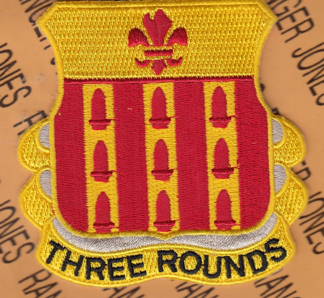 US Army 333rd Field Artillery Regt FAR ~3.5" DUI Crest pocket patch c/e