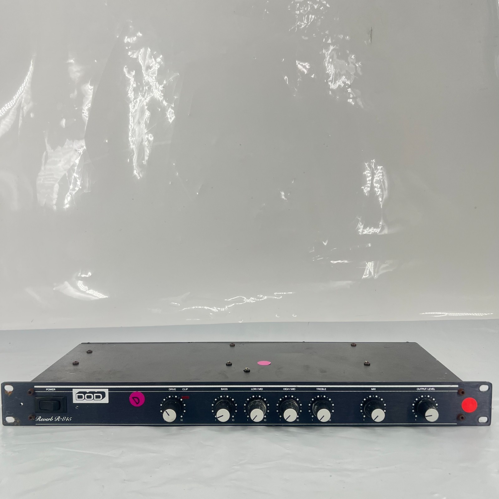For Parts DOD Reverb R-845 Early Version Spring Reverb 4 Band Equalizer