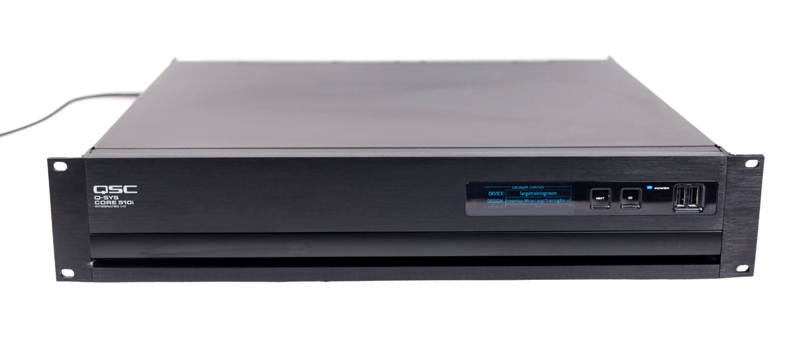Core 510i Q-SYS Integrated Core Processor W. COL4 & 2x CIML4 Cards u416