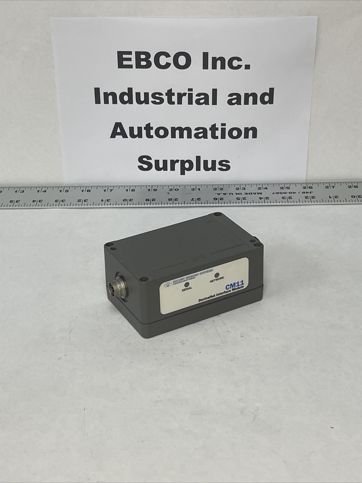 Escort Memory Systems CM11 DeviceNet Interface Module