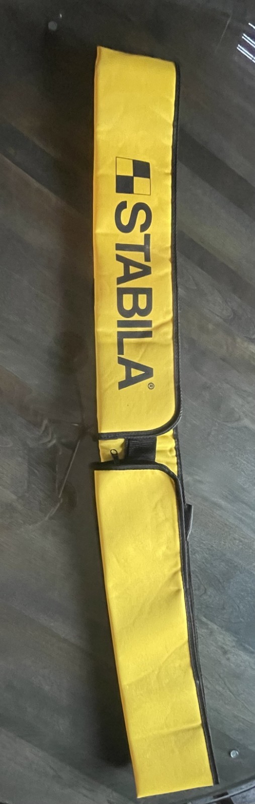 STABILA 30020 6 Ft Portable Level Carrying Case ONLY Yellow/Black – No Level