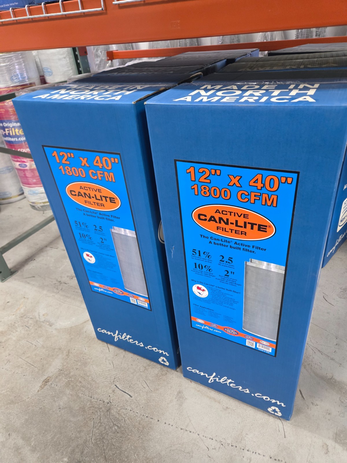 Can-Lite 12" x 40" 1800 CFM