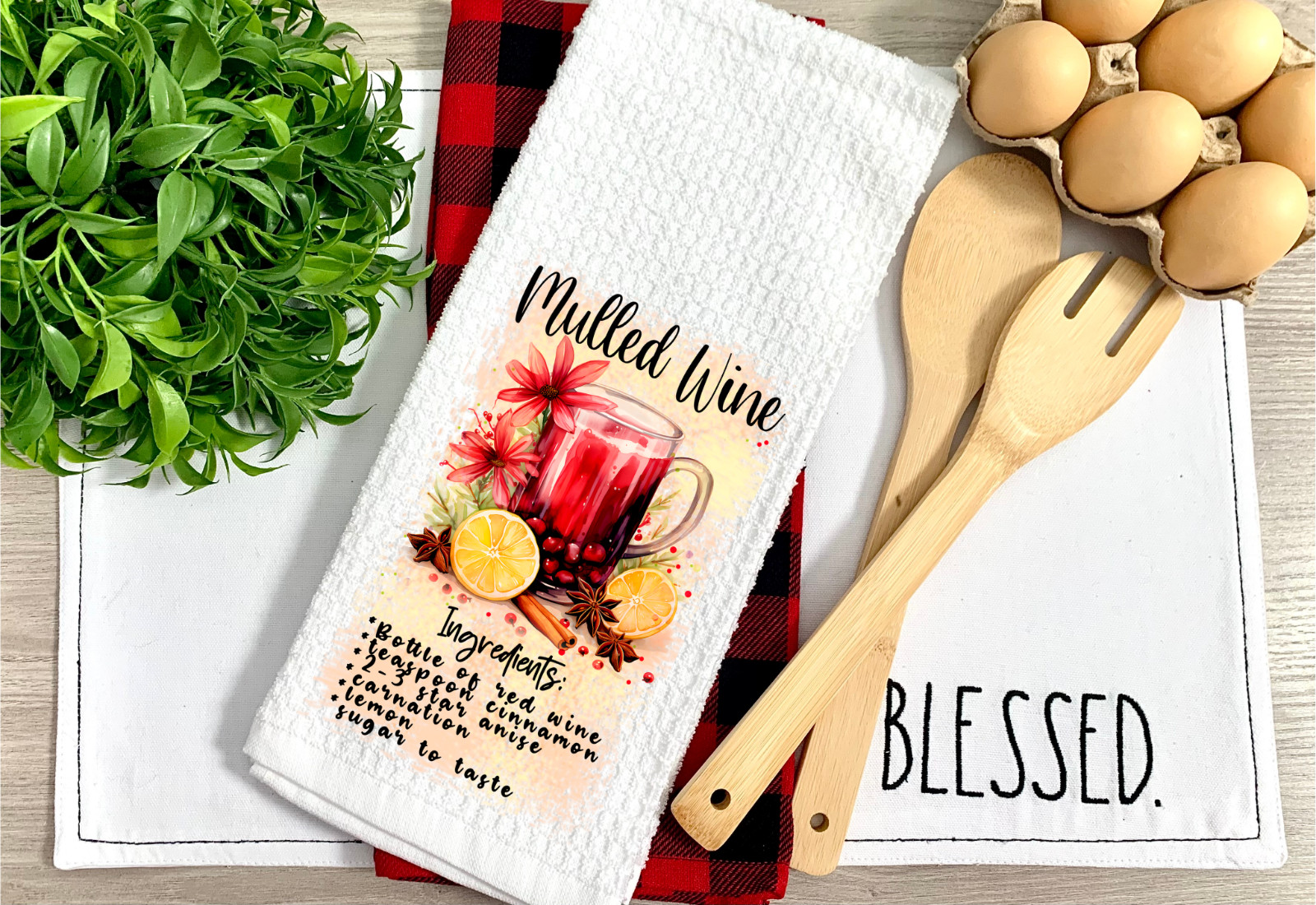Mulled Wine, Waffle Weave Towel, Micro Fiber, Gym, Spa, Hands(T461)