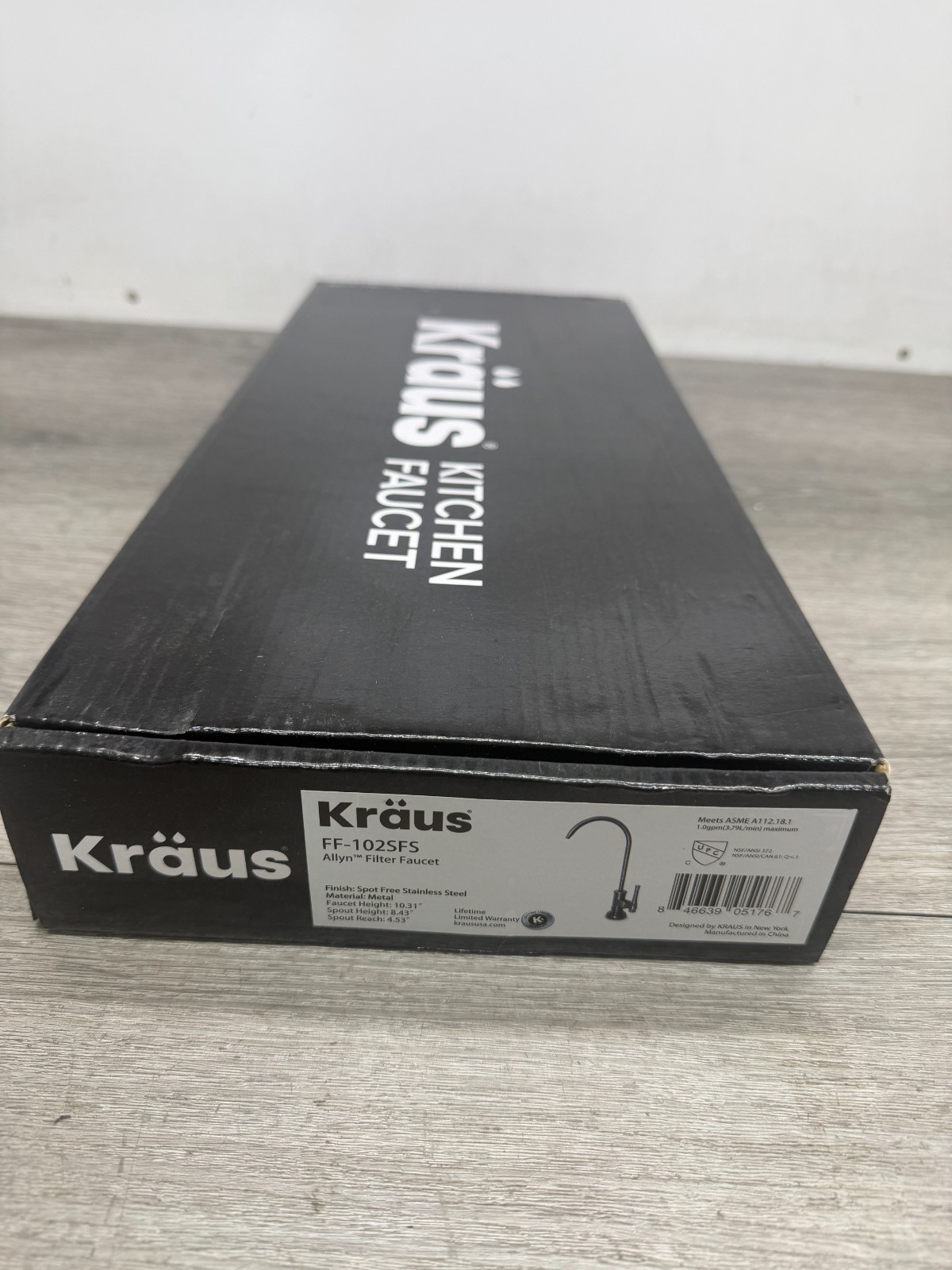 Kraus FF-102SFS Allyn 1.0 GPM Single Lever Handle Water Dispenser Faucet