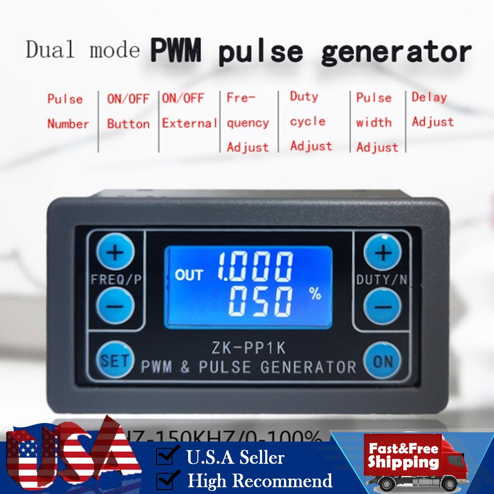 Adjustable PWM Signal Generator Module Pulse Frequency Duty Cycle Square Wave