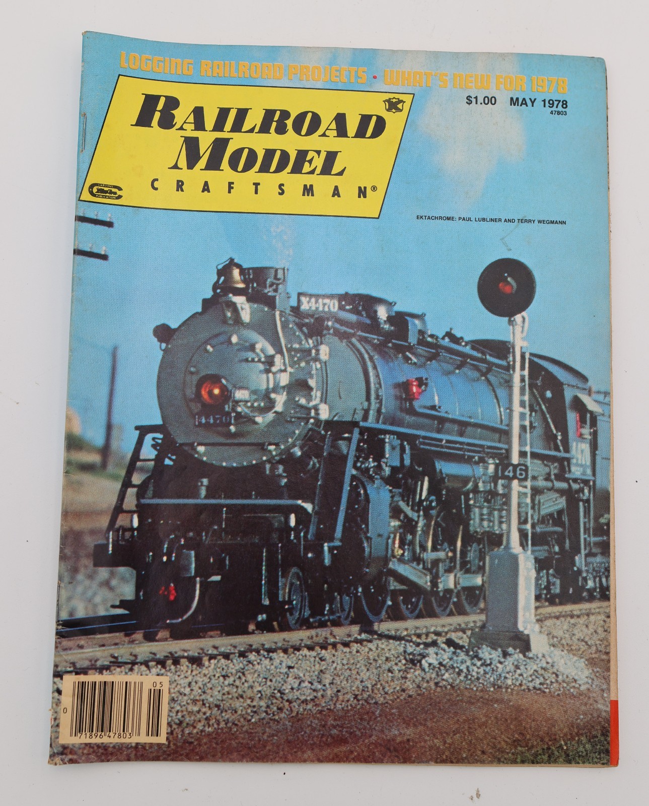 1978 Railroad Model Craftsman Magazines Full Complete Set 12 Issues Good Cond