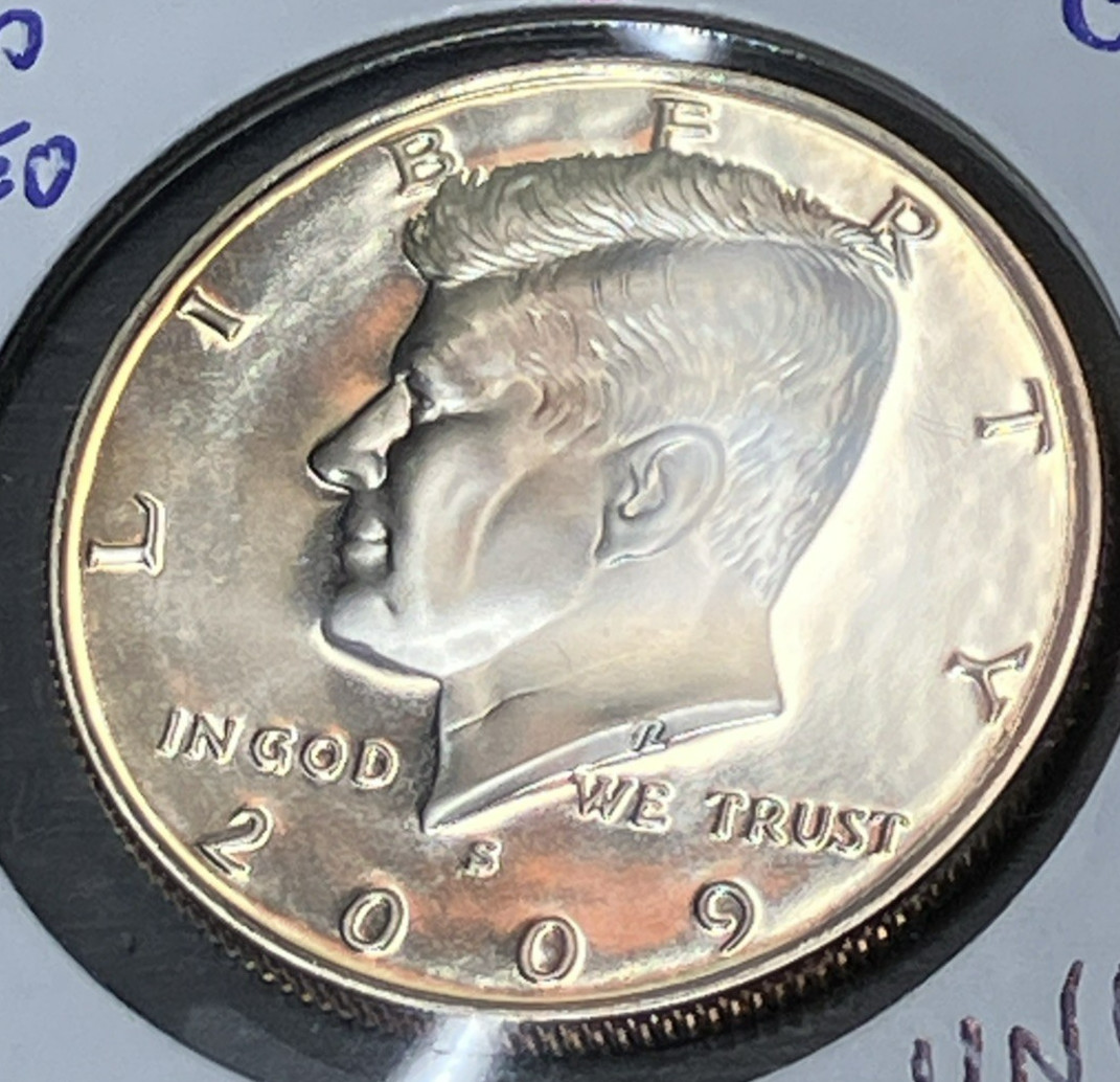 2009 Clad Proof Kennedy Half Dollar GEM Deep Cameo