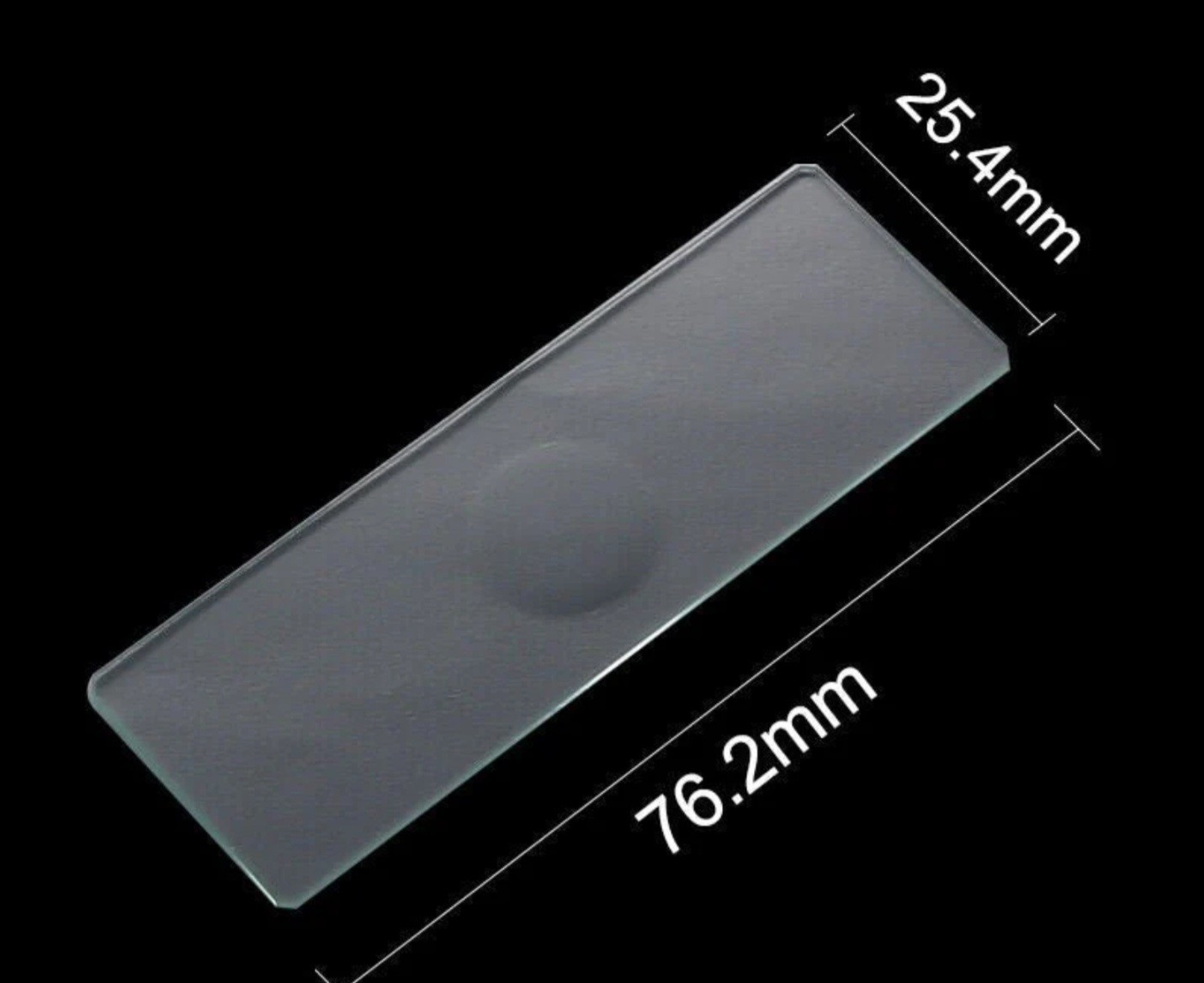 Sail Brand Single Concave Microscope Slides - Ground Edges (50pcs) 7103