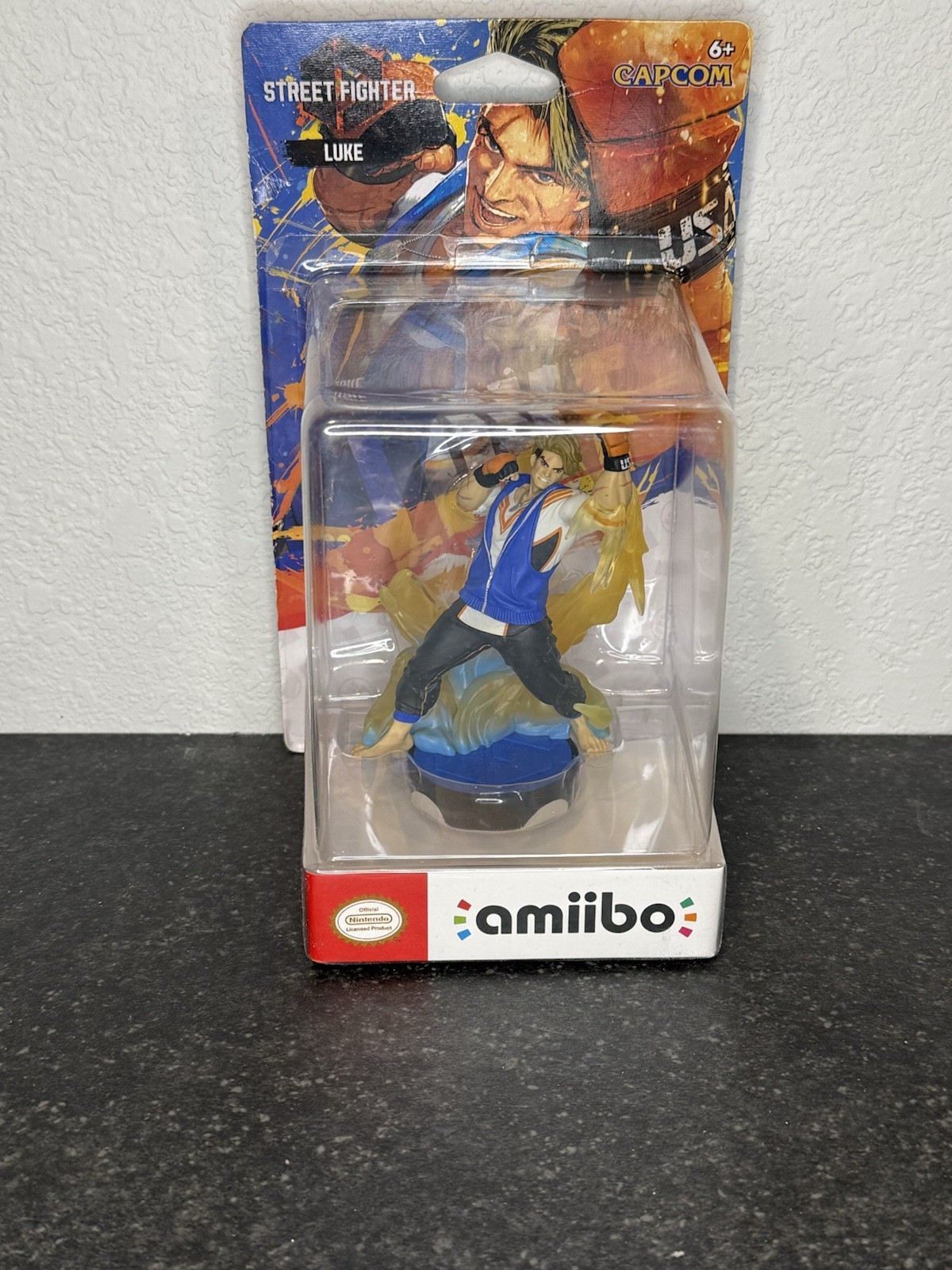 Nintendo Amiibo: Street Fighter 6 Luke Figure Capcom New