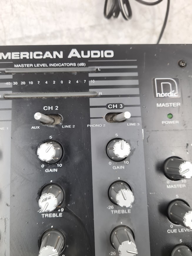 American Audio Q-D6 Mixer Not Tested