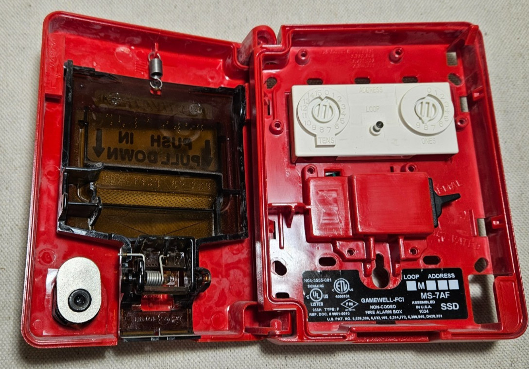 Gamewell/FCI MS-7AF Pull Station