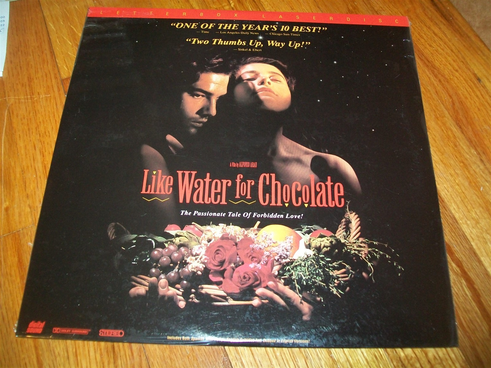 LIKE WATER FOR CHOCOLATE Laserdisc LD WIDESCREEN FORMAT BRAND NEW SEALED RARE!