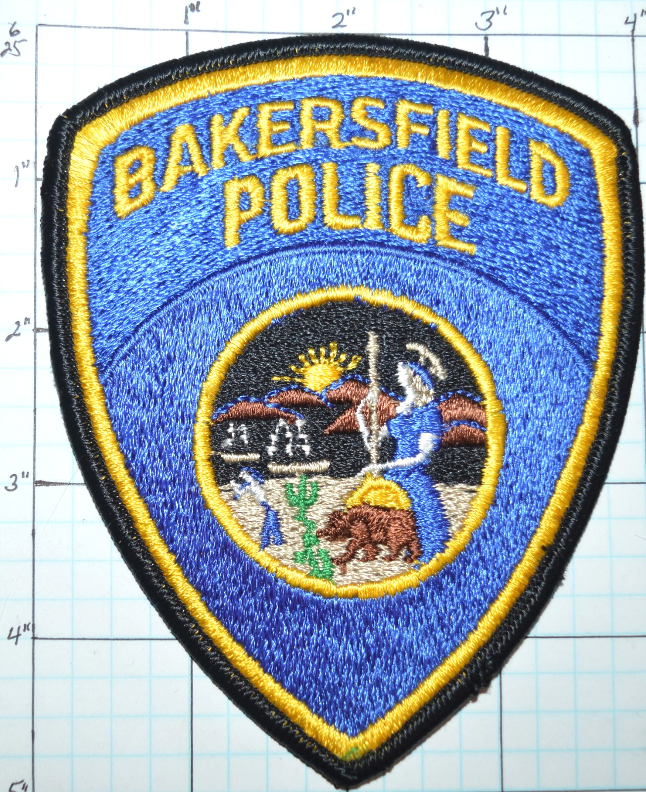 CALIFORNIA, BAKERSFIELD POLICE DEPT PATCH
