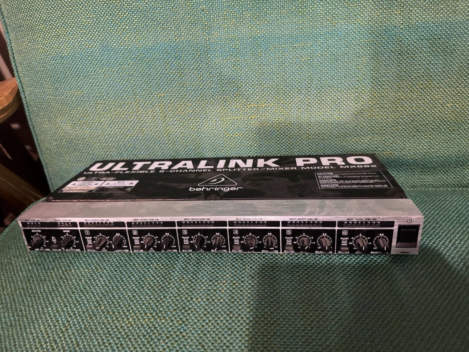 Behringer Ultralink Pro MX882 Microphone Mixer Splitter