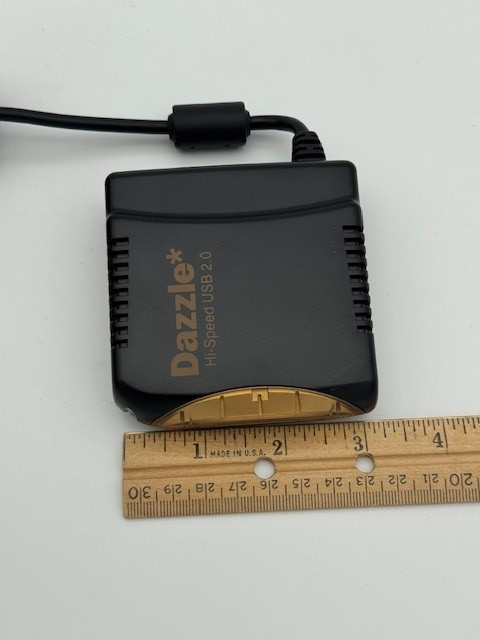 Vintage Dazzle Hi-Speed USB 2.0 6 in 1 Compact Flash Card Reader