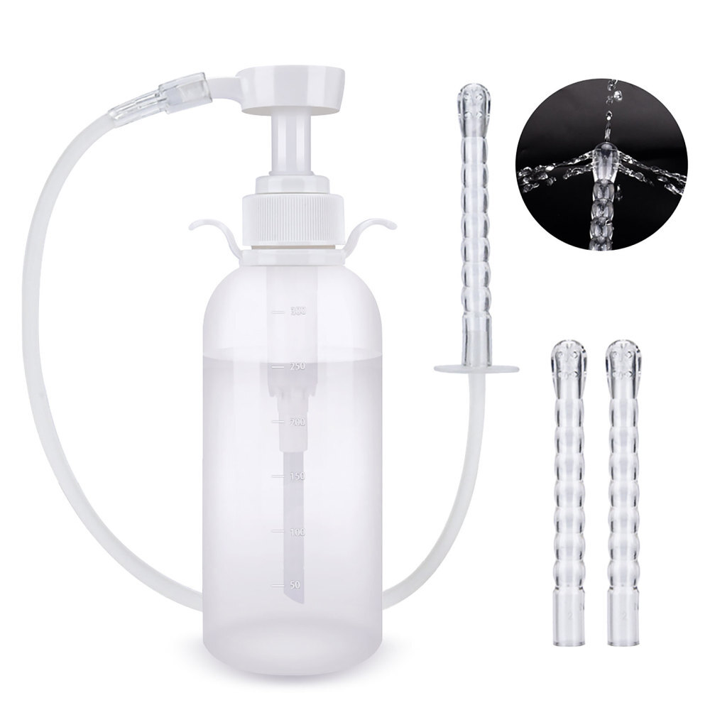 Manual Pressure Vaginal/Anal Douche Cleaning Kit Safe & Reusable Women’s Hygiene