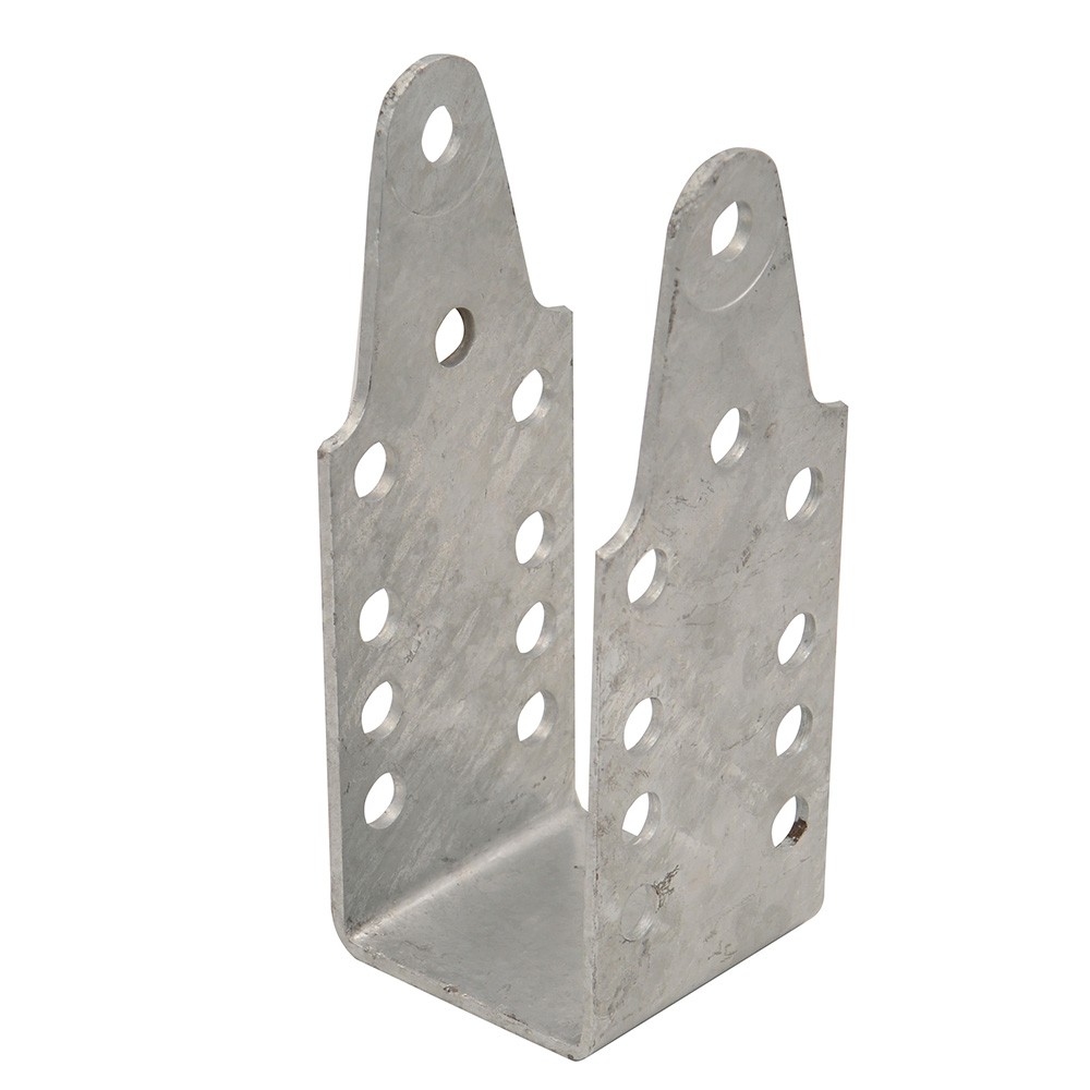 CE SMITH STRAP BENT CHANNEL UPRIGHT SHORT GALV