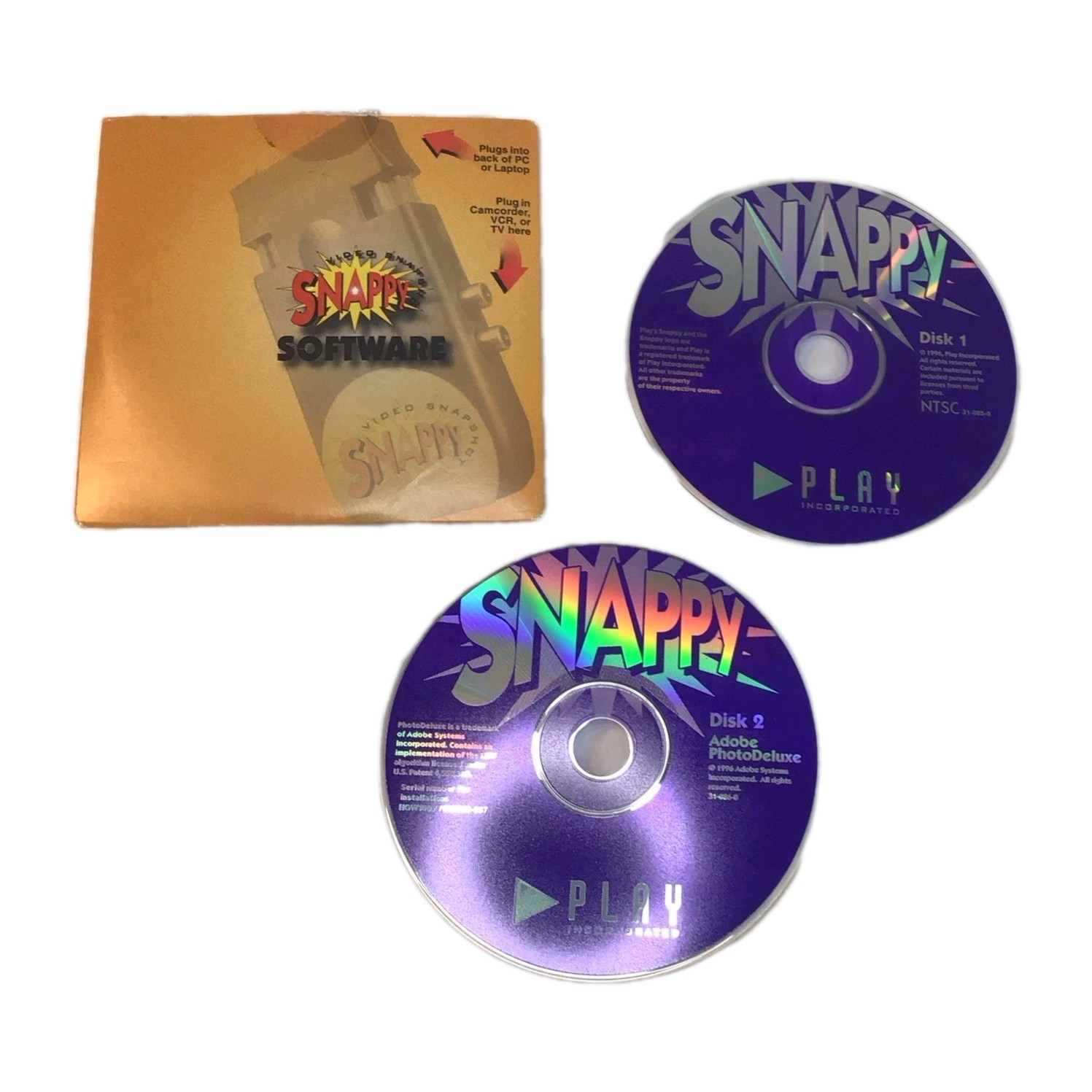 Snappy 2 Disc Software Vintage