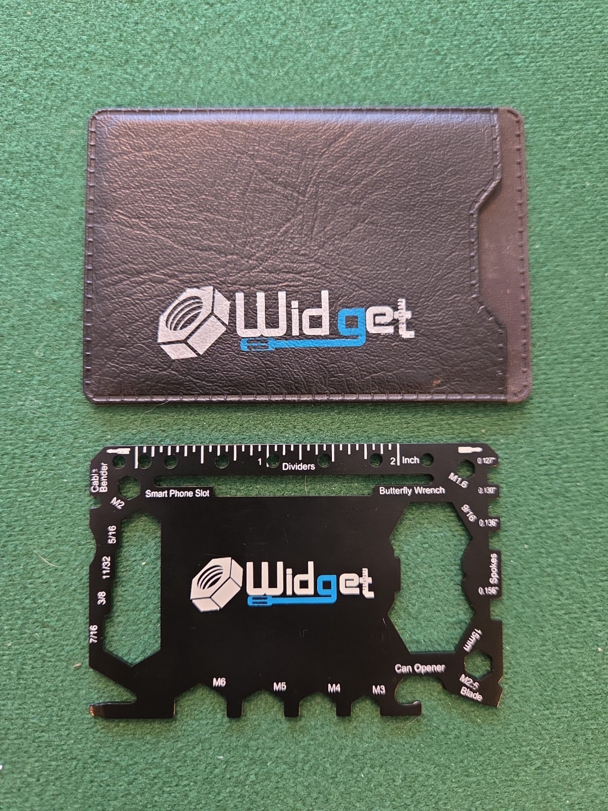 Widget Brand Credit Card Sized Multi Tool