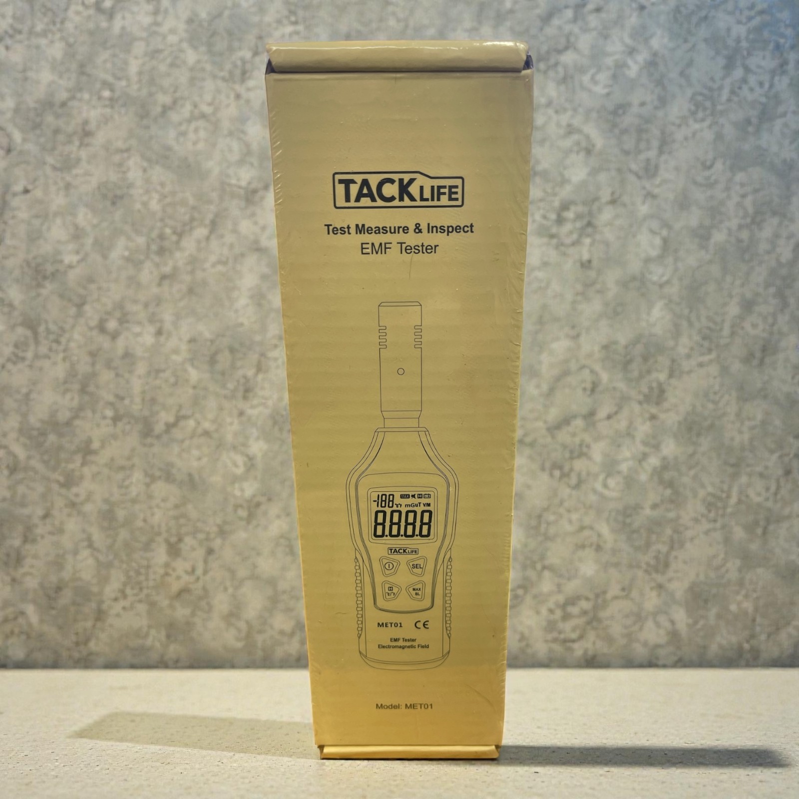 TackLife Test Measure & Inspect EMF Tester MET01 Sealed Box-NEW