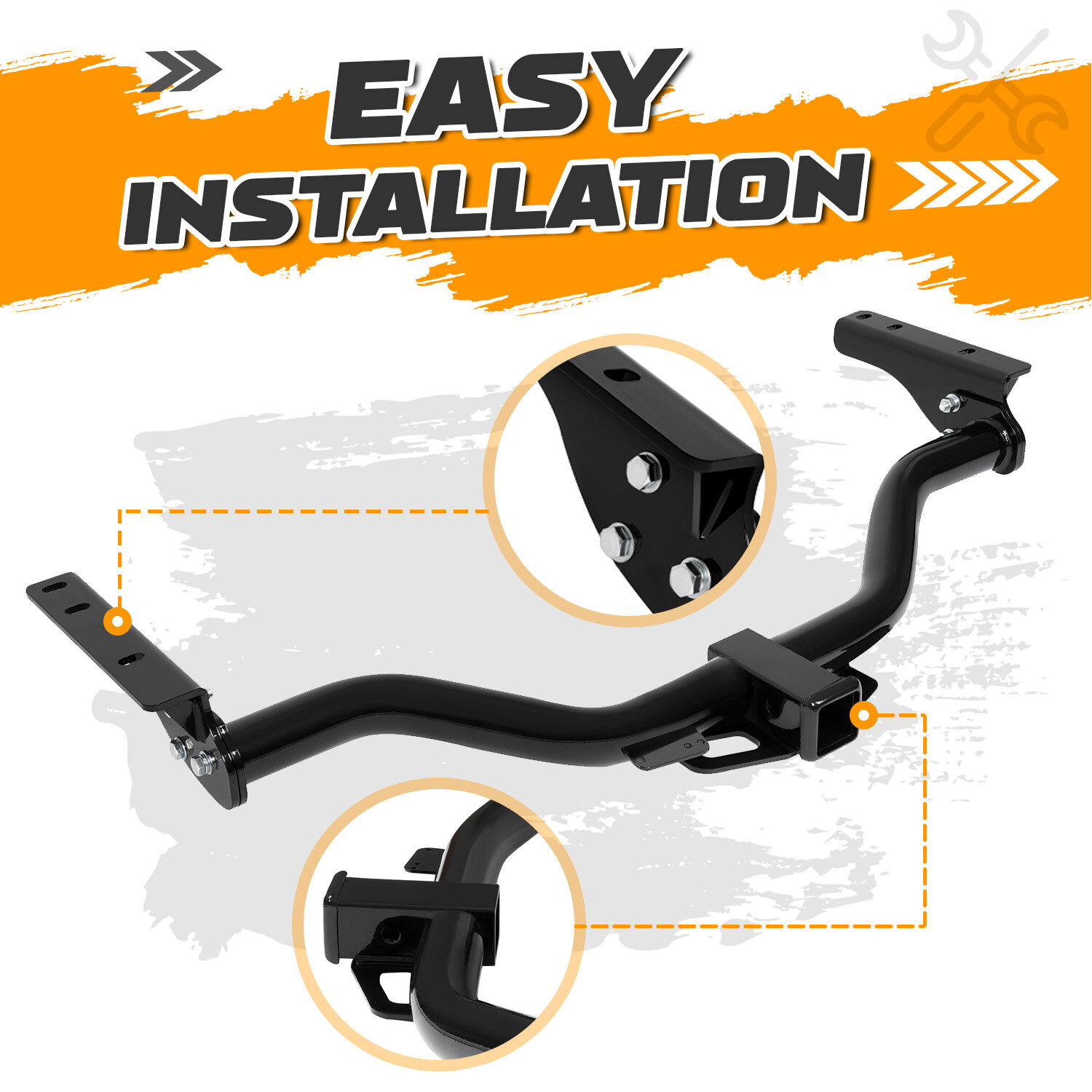Class 4 Trailer Hitch 2" Receiver For Infiniti QX60 2014-20 & Infiniti JX35 2013