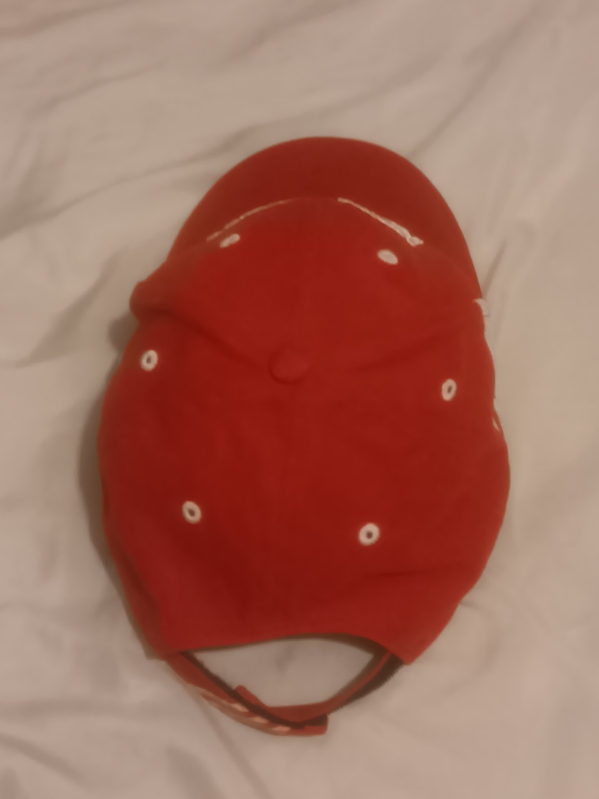 Pre-owned Adidas New Mexico Football Hat Color Red Size 7
