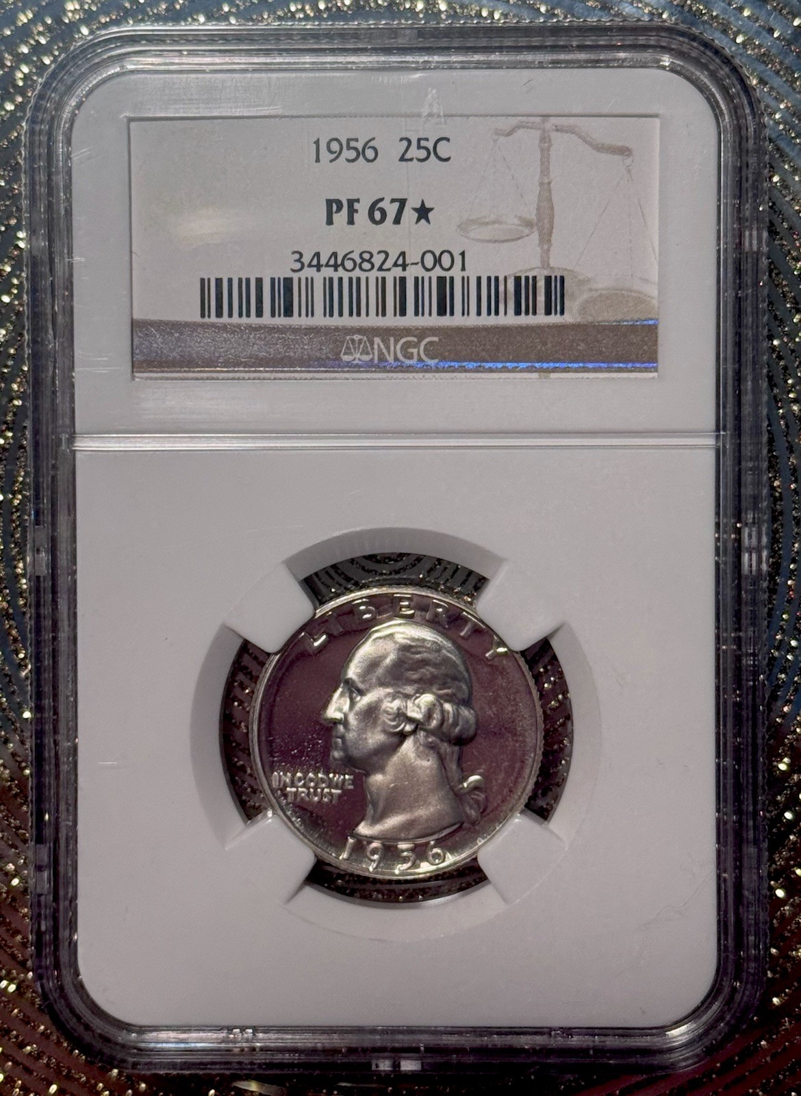 1956 washington quarter Proof 67🌟 NGC Star