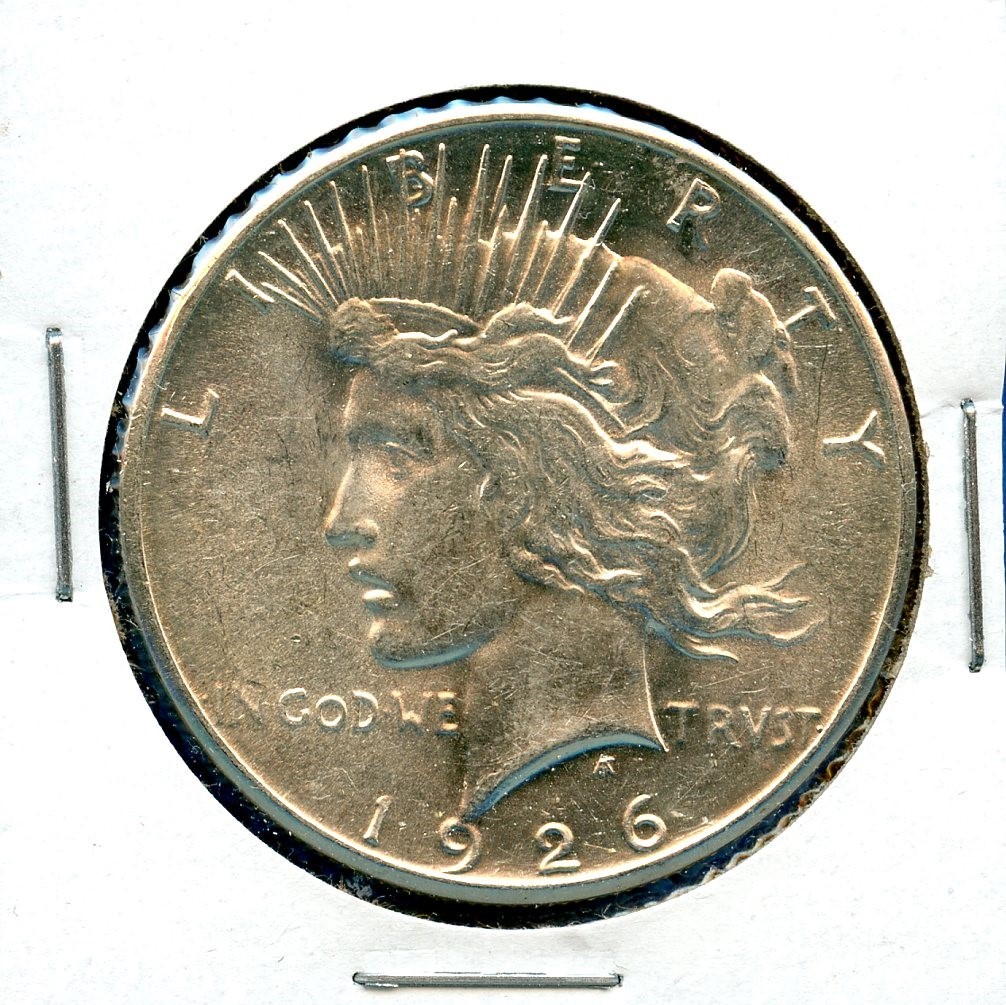 1926 S Peace Silver Dollar $1 US Mint Rare Date BU MS Uncirculated 1926-S