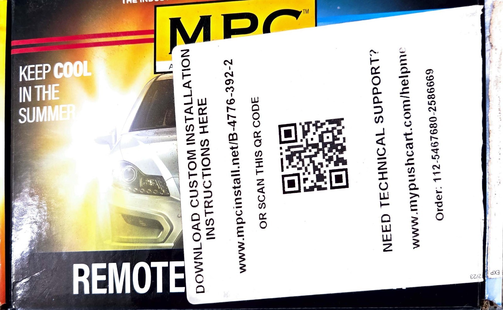 MPC Remote start kit for 2017 Mitsubishi Outlander