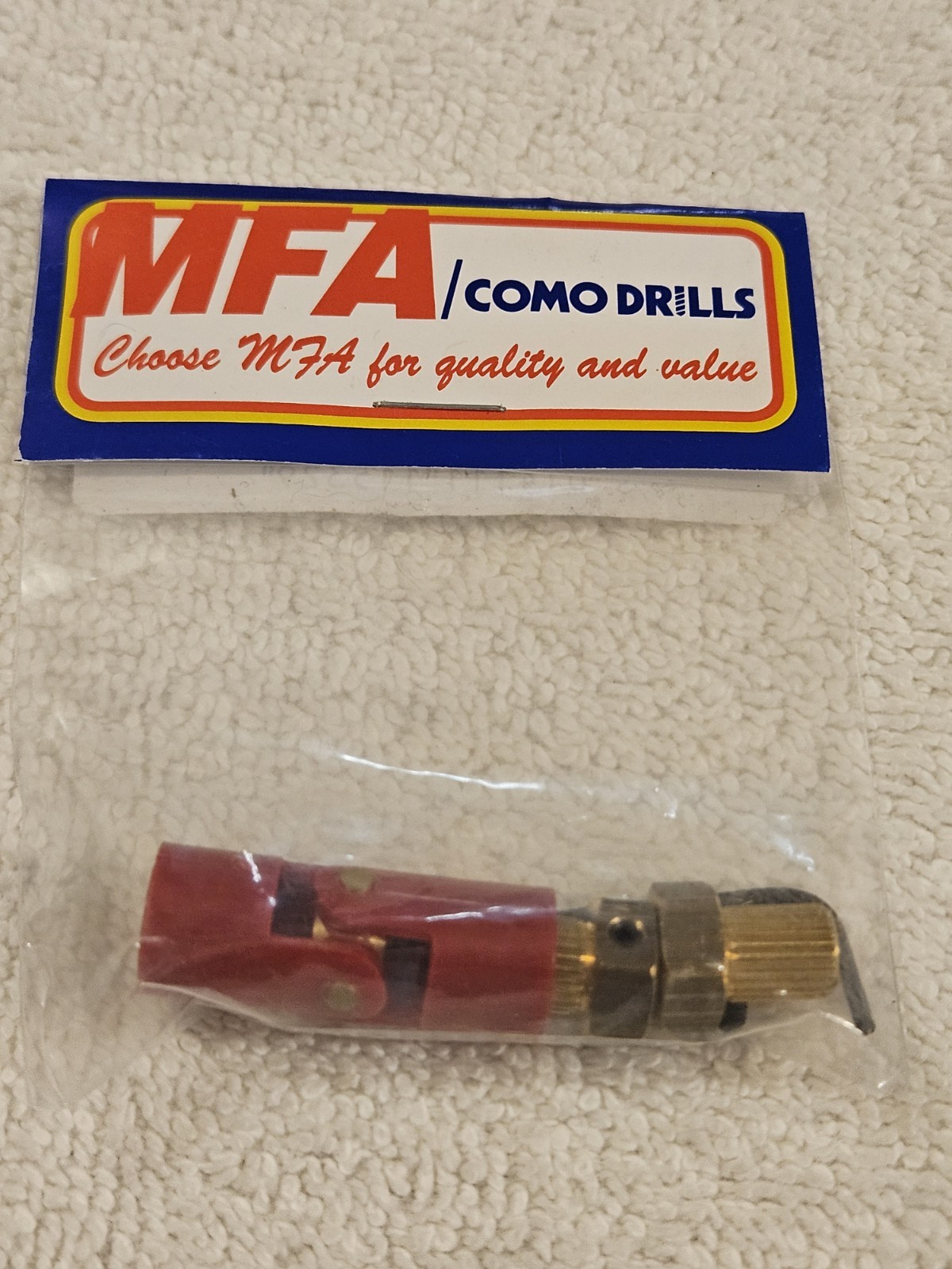 MFA 1/4 INCH RC UNIVERSAL JOINT COUPLING NEW IN PACKAGE