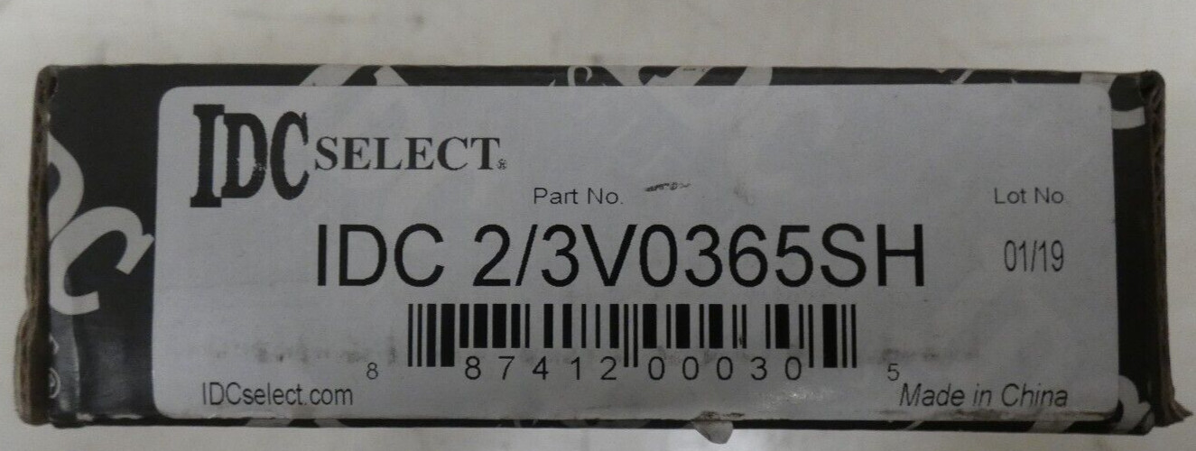 IDC 2/3V0365SH, QD STYLE SHEAVE