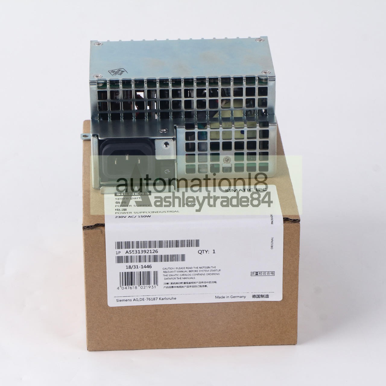 ONE Siemens A5E31392126 SIMATIC IPC  Power supply