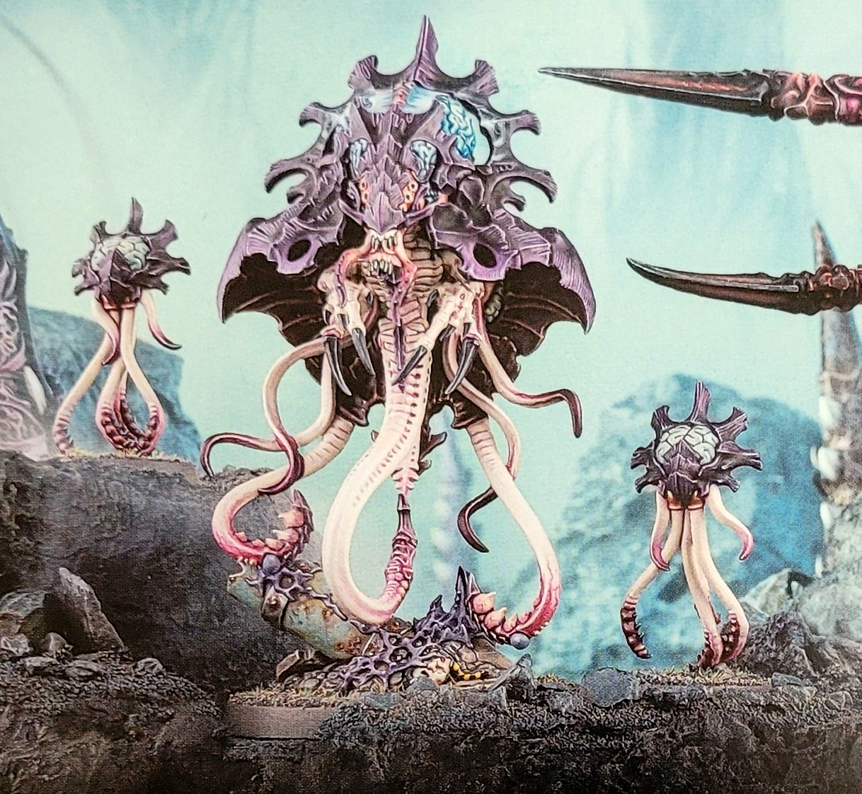 40k Neurotyrant from Horrors of the Hive kit Tyranids Warhammer 40k