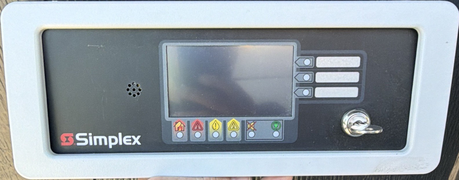 Simplex 4606-9205 LCD Annunciator Fire Alarm Control Panel