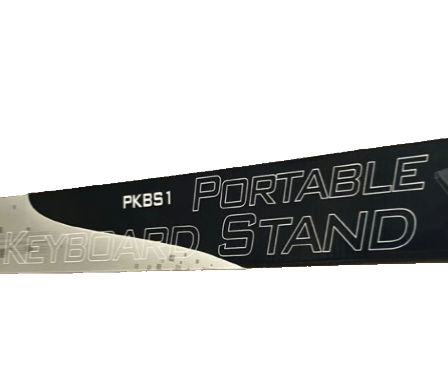 PKBS1: Adjustable X-Style Keyboard Stand - Black
