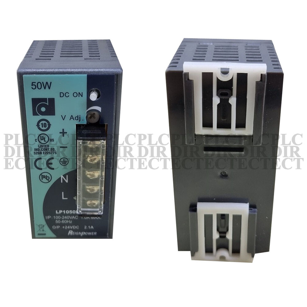 New REIGNPOWER LP1050D-24S Rail Switching Power Supply 24V 2.1A 50W