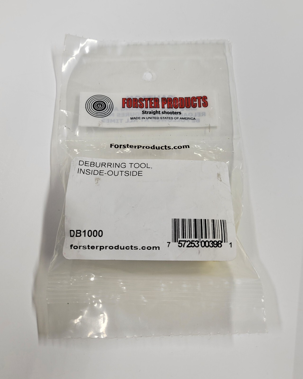 DB1000 FORSTER DEBURRING TOOL, INSIDE-OUT  - BRAND NEW - FREE USA SHIP