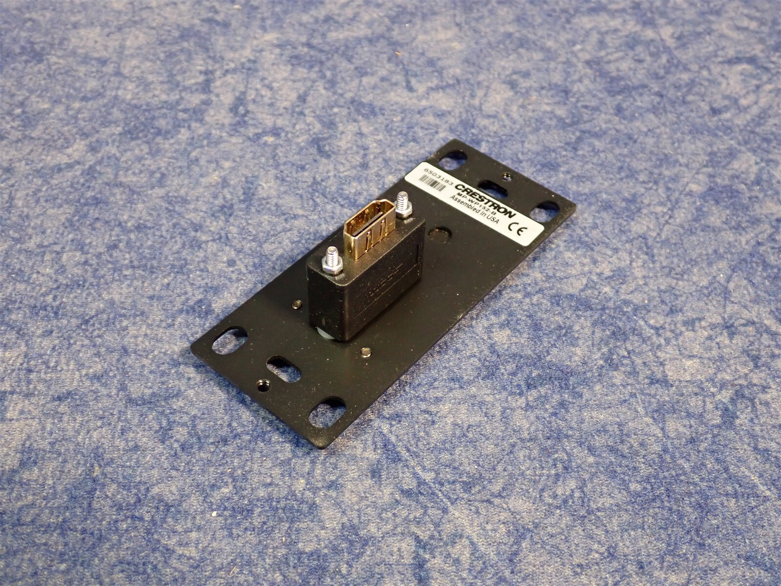 Crestron MP-WP152-B Media Presentation Wall Plate HDMI, Black (G66)