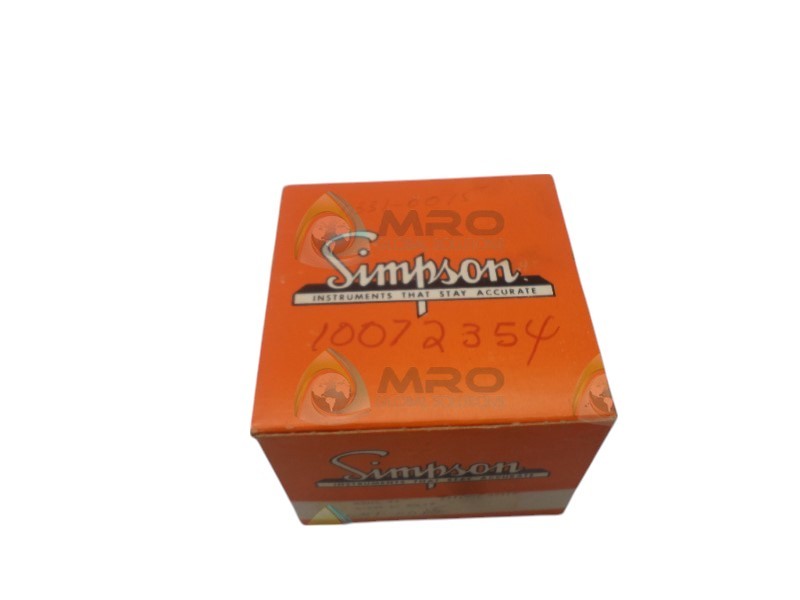 SIMPSON 59 08810 0-300VAC NSMP