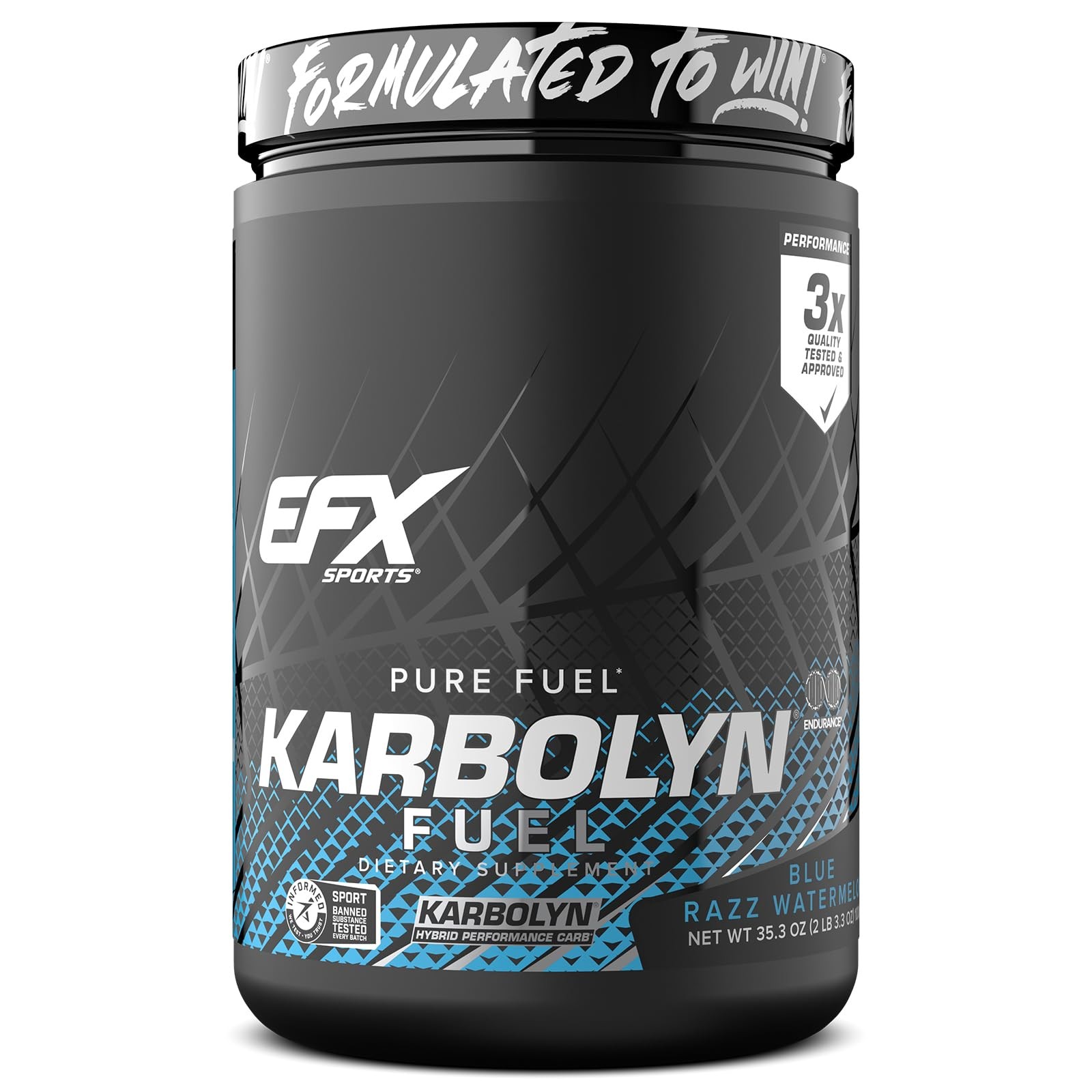Karbolyn Fuel | Fast-Absorbing Carbohydrate Powder | Carb Load, Sustained Ene...