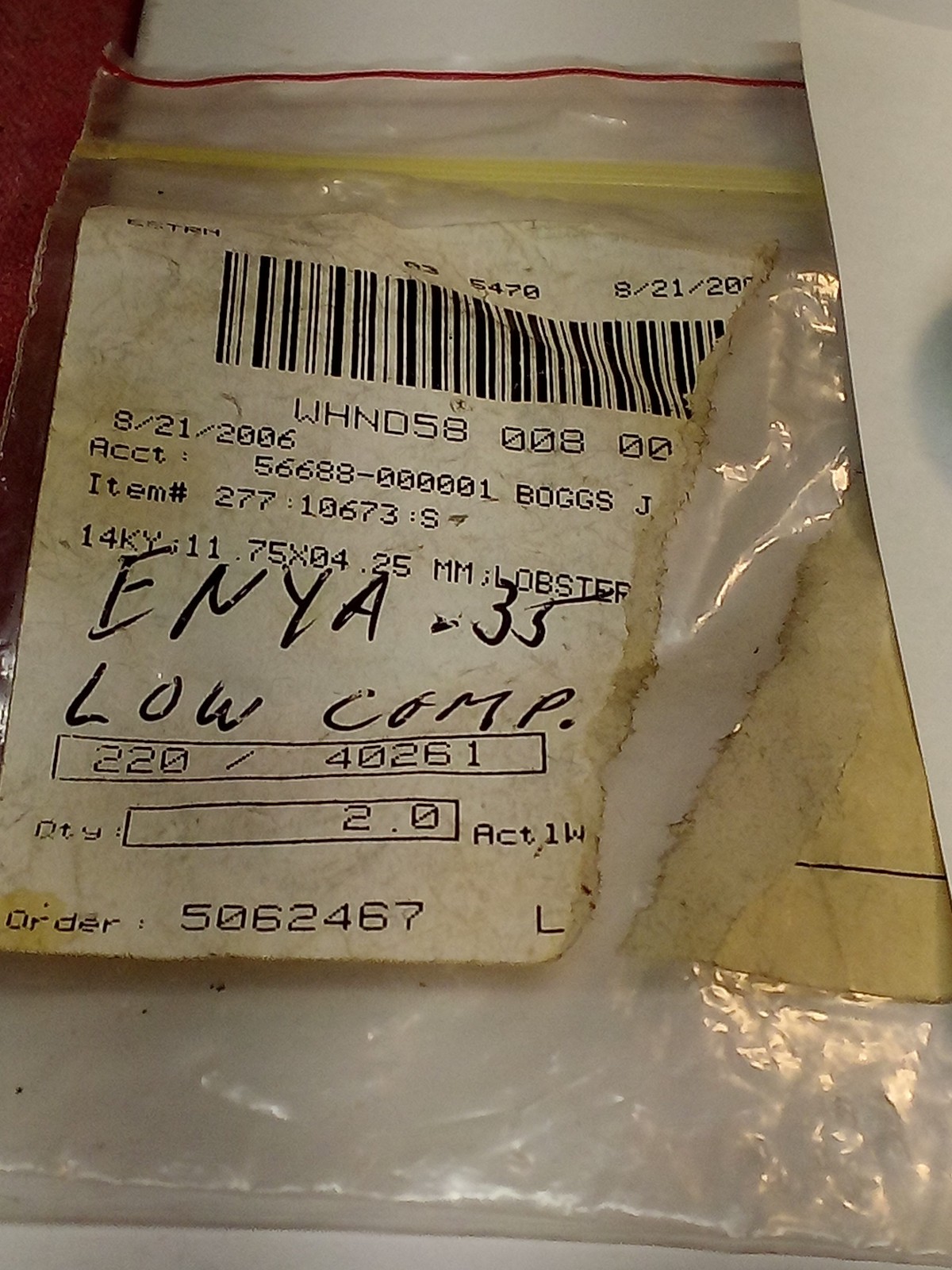 Enya Model Engine Parts 29 - 35 - 40? See Pictures