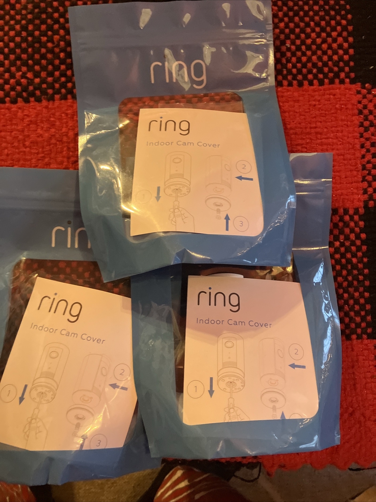 RING Indoor Cam Cover Security Camera Privacy Cover Ring Stick Up Cameras 3 Pack