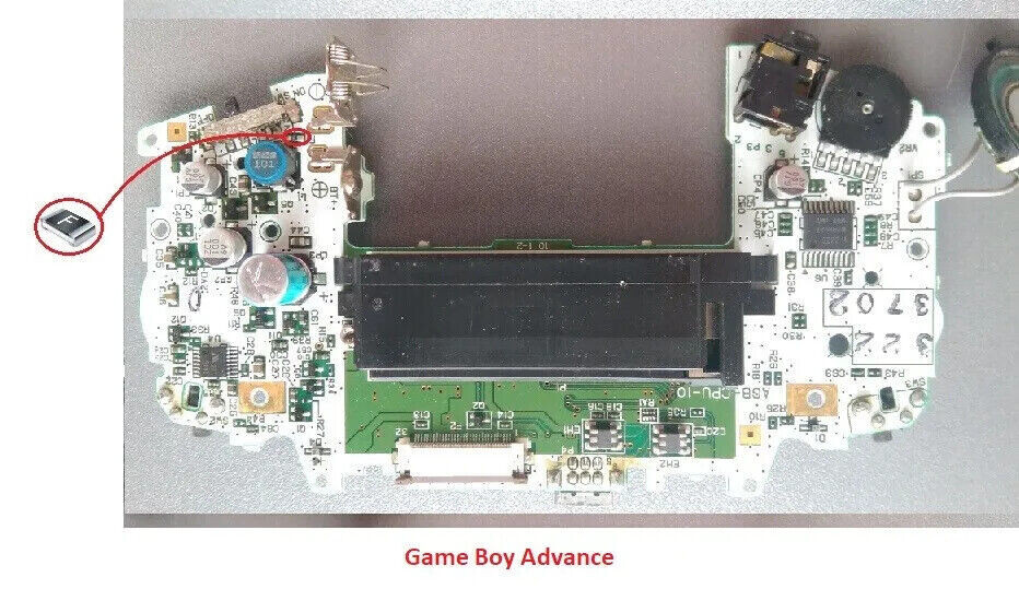 F1 Fuse For Nintendo GBA/SP/DS/Lite/New/3DS/2DS/DSI/XL/LL/PSP Circuit Repair F2