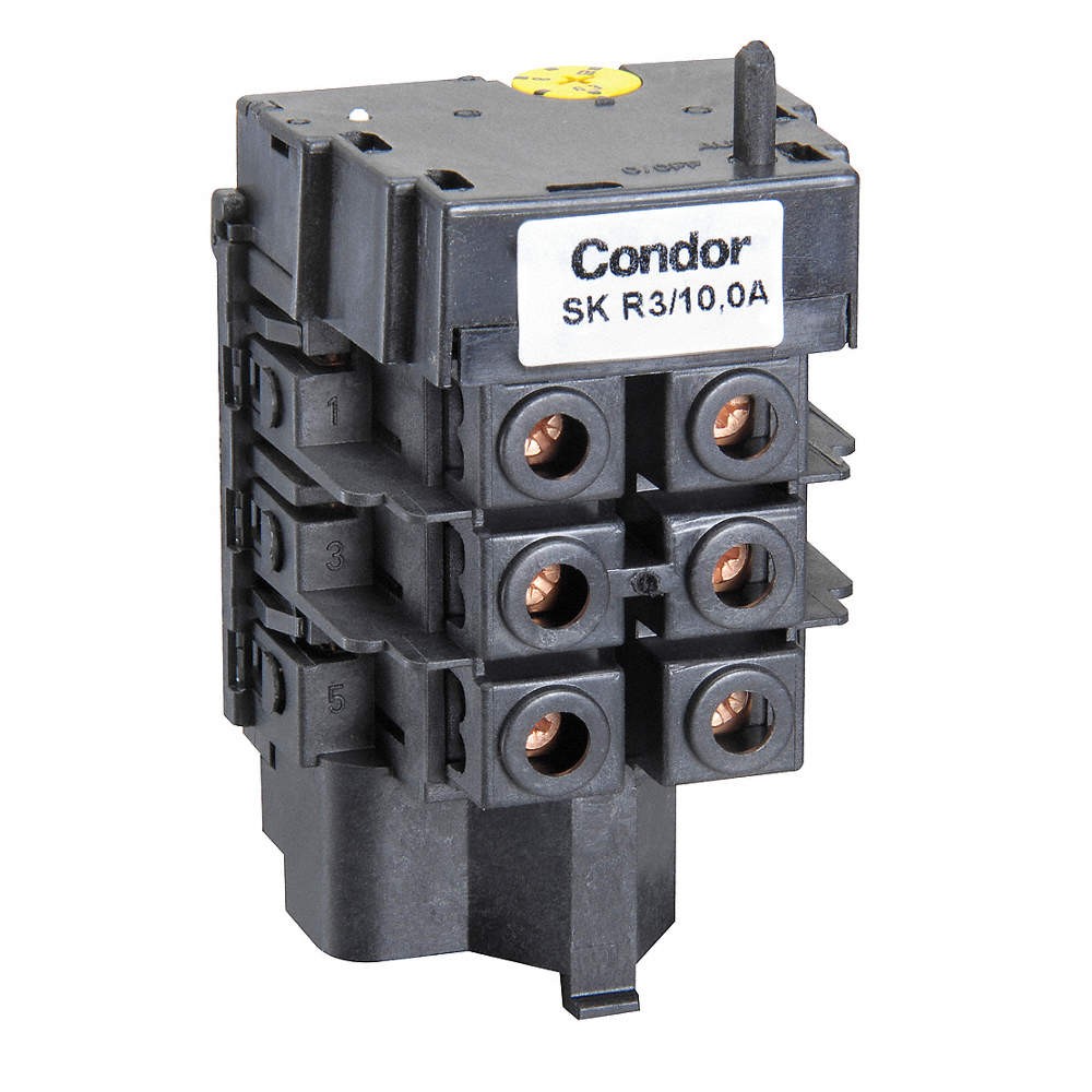 CONDOR USA, INC SK-R3/10 Thermal Overload, 6.3A to 10A, 3 Phase 12T097