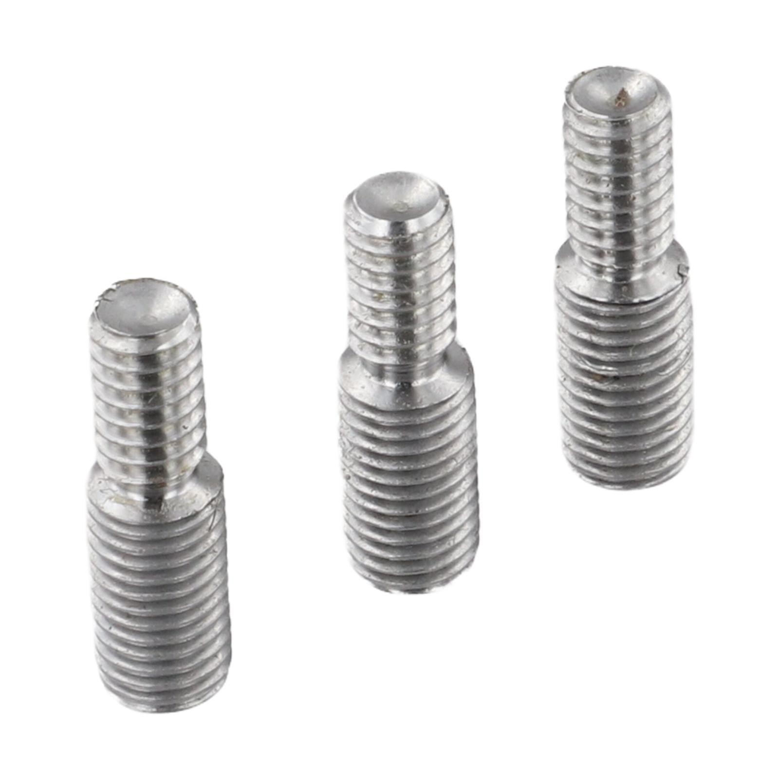 3 Piece Threaded Screw Adapter Set for 14 20 to 516 24 Threaded Screws