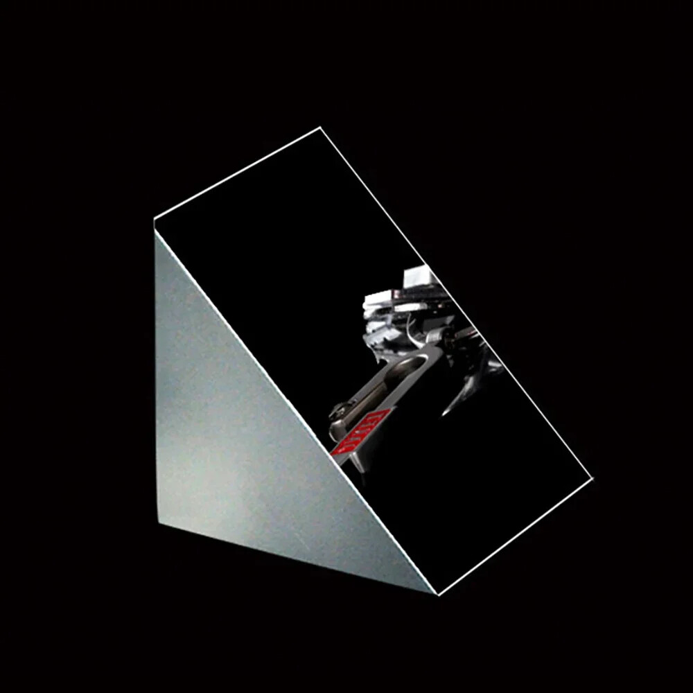 Optical Triangular Prism 10*10*10mm Right Angle Internal Reflection Prism Mirror