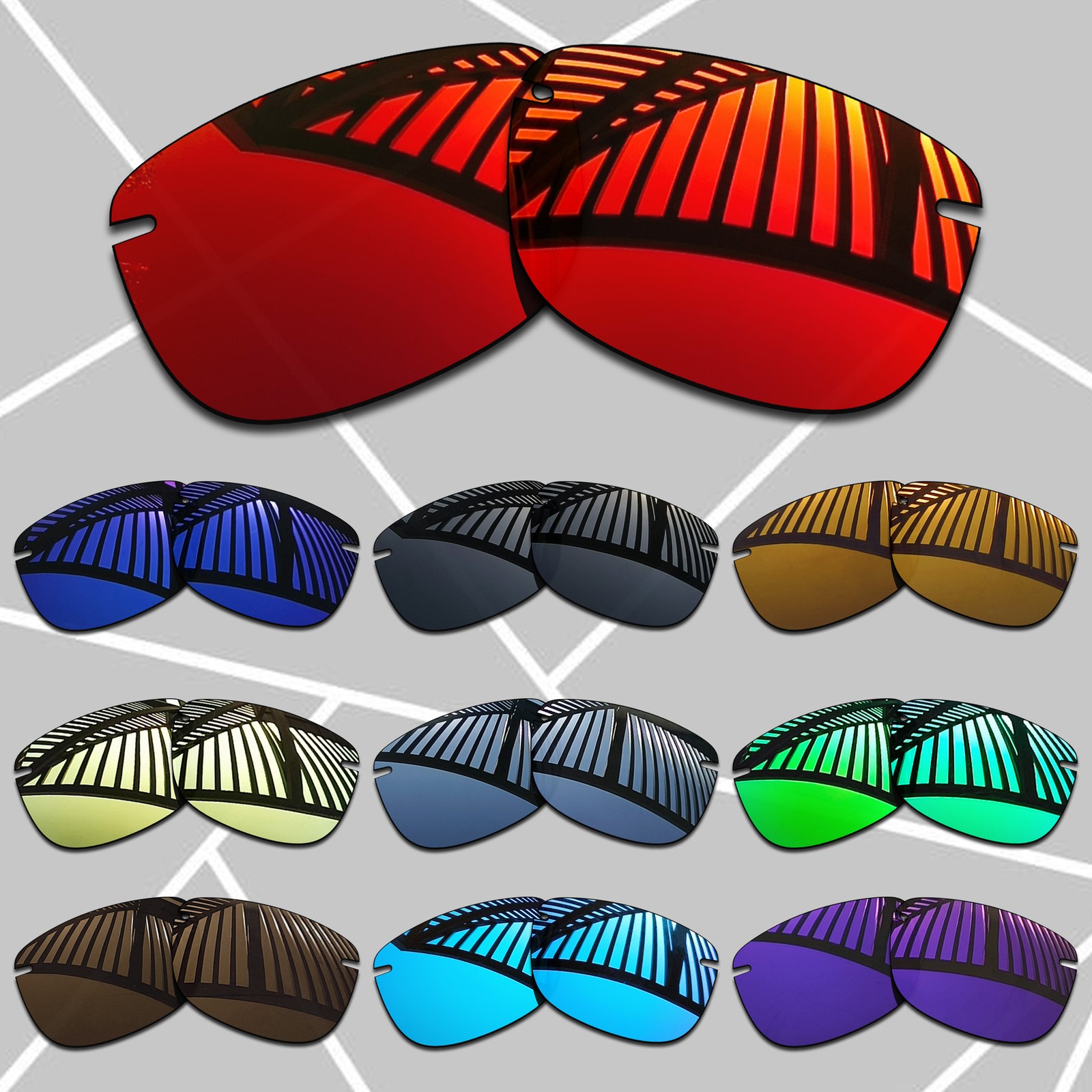 TRUE POLARIZED Replacement Lenses for Maui Jim Akau MJ442 Sunglasses MultiColor