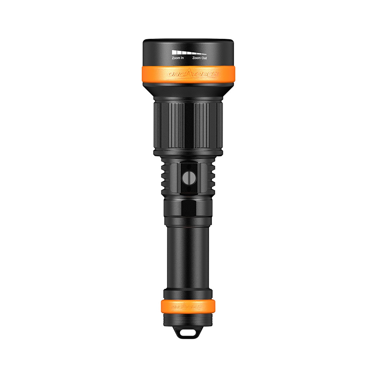 OrcaTorch ZD710 MK2 1500 Lumens Zoomable Dive Light